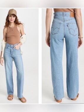 Levis High Loose Jeans size 27